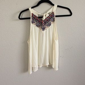 Tribal print Pacsun top