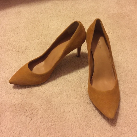 Jcrew suede shoes