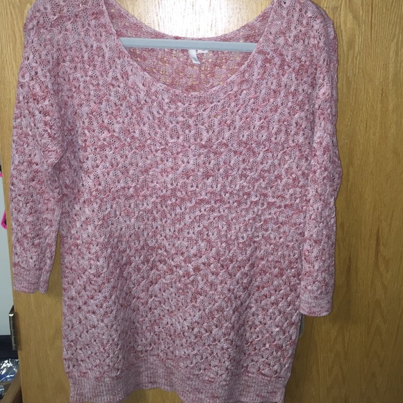 Off the shoulder sweater