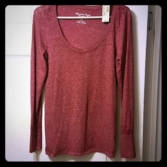 American Eagle Long Sleeve Shirt - L