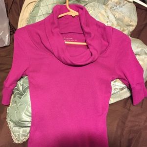 Express sexy cowl neck tee