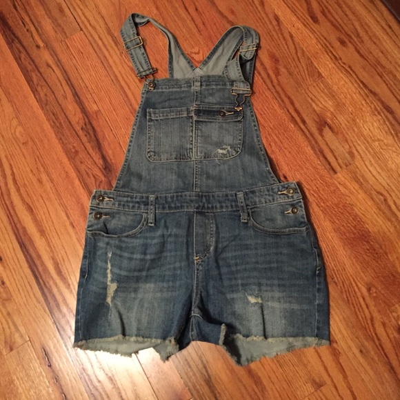 Denim overalls