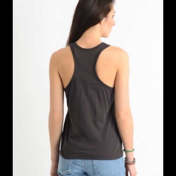 ✨Last One✨ Chaser Doodly Peace Sign Racerback Tank - Picture 2 of 3