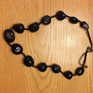 Black Stone Necklace