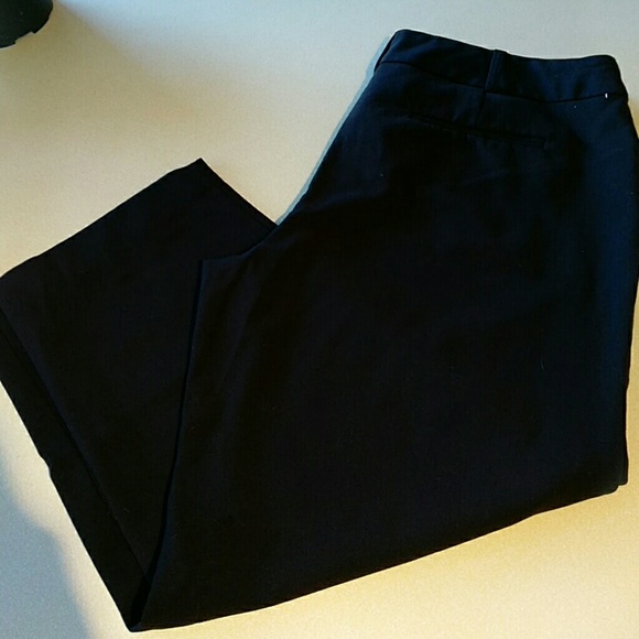 Black dress capri