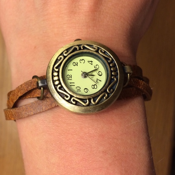 Leather Braided Watch