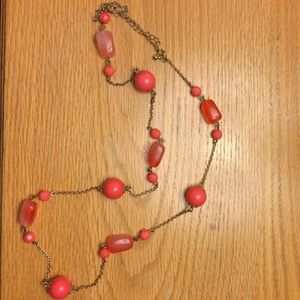 Pink Beaded Necklace