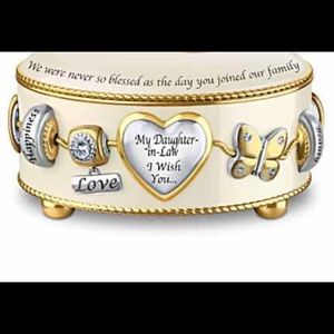 Daughter-In-Law Music Box from Bradford Exchange