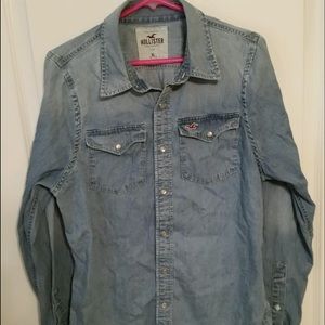 Hollister Denim Shirt