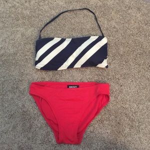 DKNY Bikini Set Nautical Size P and Medium