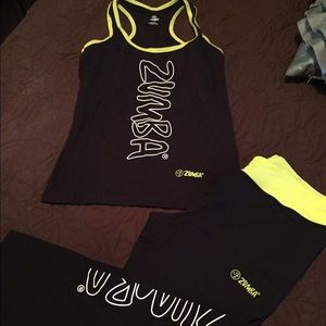 Zumba gym outfit