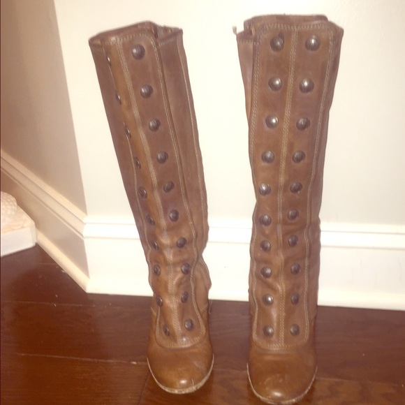 Studded Frye boots