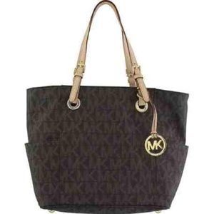 Michael Kors brown Jetset