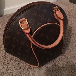 Brown & Tan Louis Vuitton Handbag