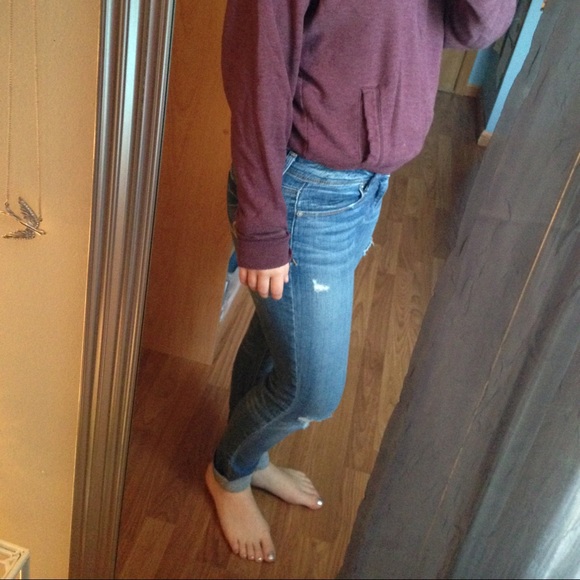 A&E skinny ripped jeans