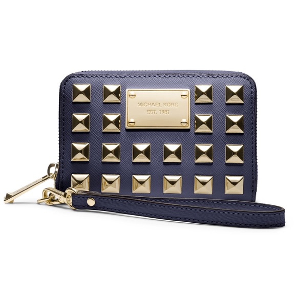 Michael Kors Studded Wristlet