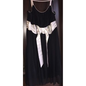 WORN ONCE black sheer dress