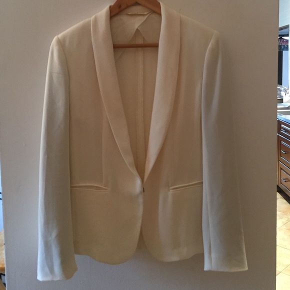 rag and bone Off-white Tuxedo Jacket
