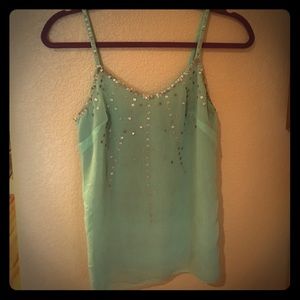 Sheer like tank top
