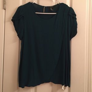Turquoise blouse