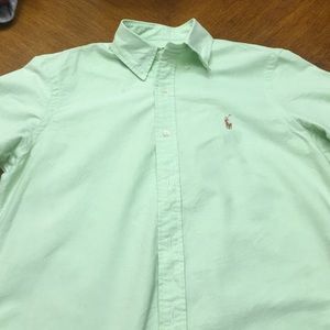 Long sleeve polo shirt