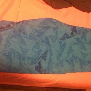LuLaRoe TC blue chihuahua leggings-EUC