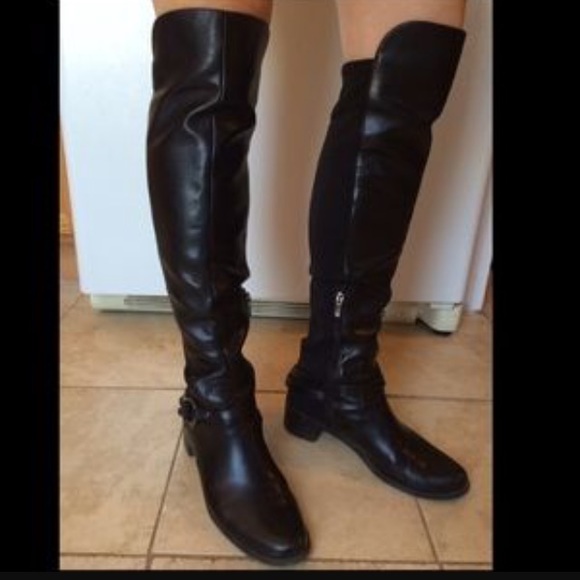 Marc Fisher Tall Black Boots