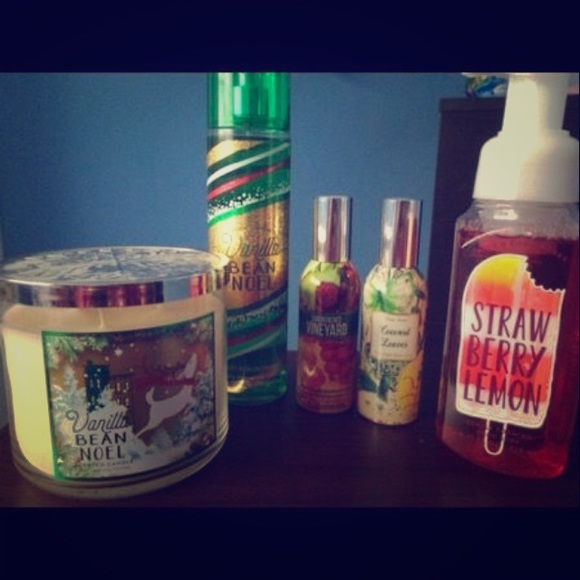 Bath and body works products
