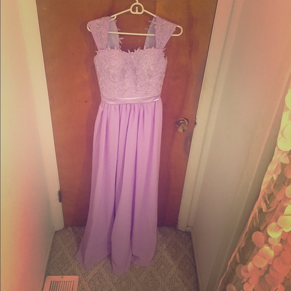 Handmade prom dress in a size 2.