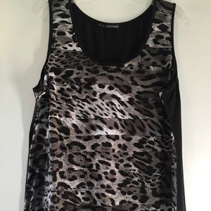Maurice's Leopard Print Layered Tank