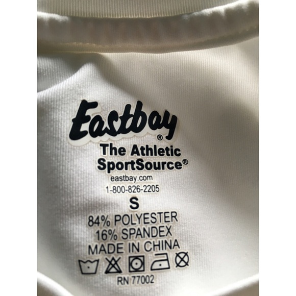 White Athletic Top - Picture 2 of 2