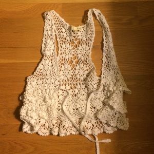 Crochet vest