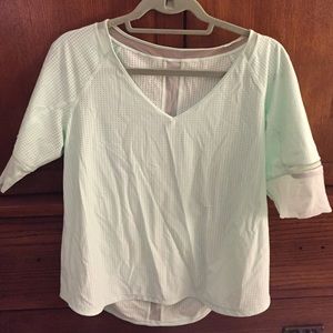 Light Blue Lululemon Top.
