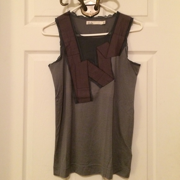 Anthropologie sleeveless top