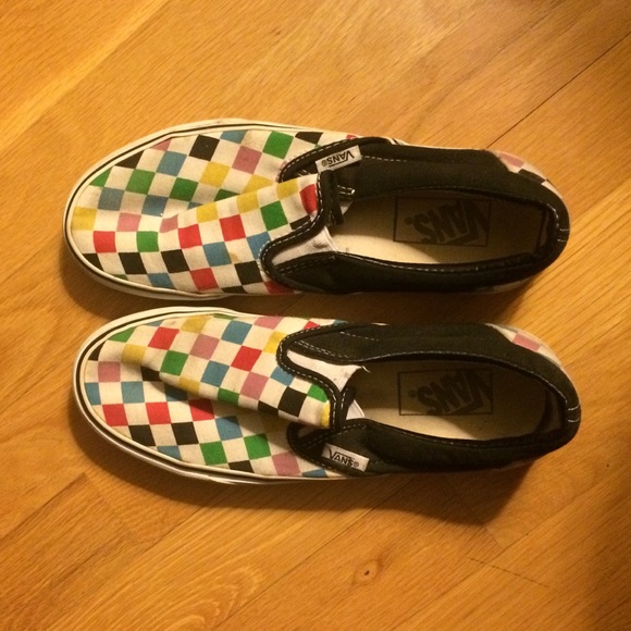 Checkered vans