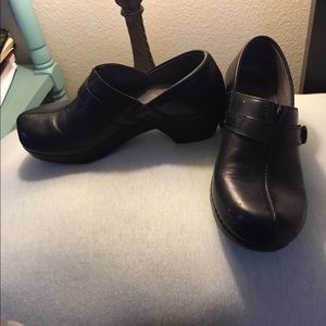 Black Dansko clogs