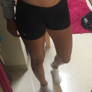 Nike black shorts/spandex