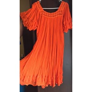 NEW fresh orange dress!
