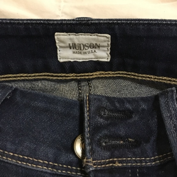 Hudson boot cut jeans, gently used - Picture 3 of 4