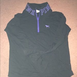 PINK VS half zip