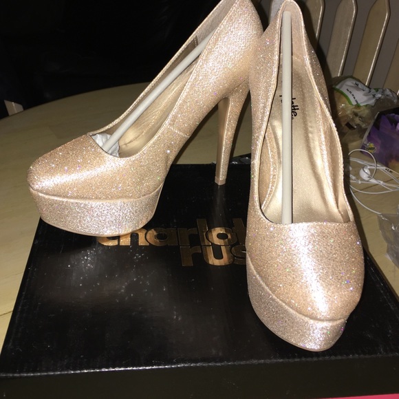 Charlotte Russe sparkly heels