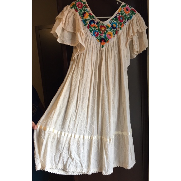 NEW Handmade with embroidery dress