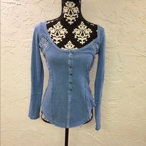 Free people long sleeve shirt!
