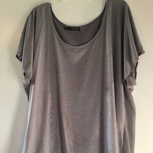 Maurice's Metallic Butterfly Top