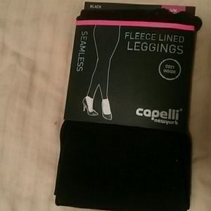 NWT Fleece Lined Leggings