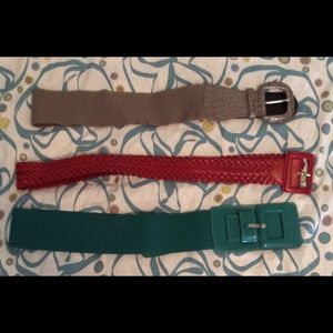 ***SOLD***Lot of 3 NY&CO Belts
