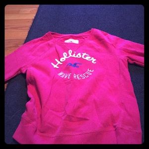 Hollister XS sweatshirt. Pink