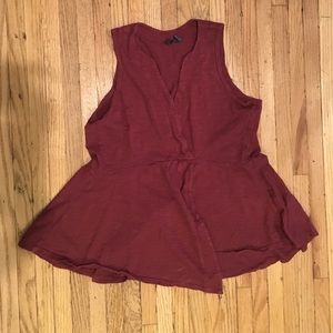 Anthropologie left of center shirt Size Small