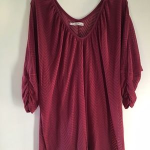 Maurice's V-Neck Striped Top