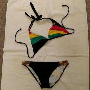 Roxy Rasta Bathing Suit